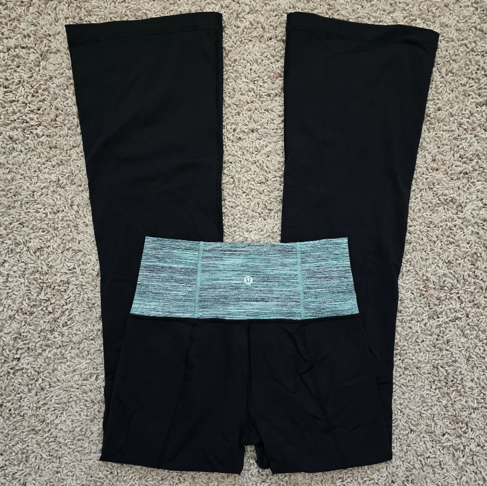 Lululemon Groove Pant III (Regular) *Full-On LuonBlack / Space Dye - 4reg - Picture 1 of 15